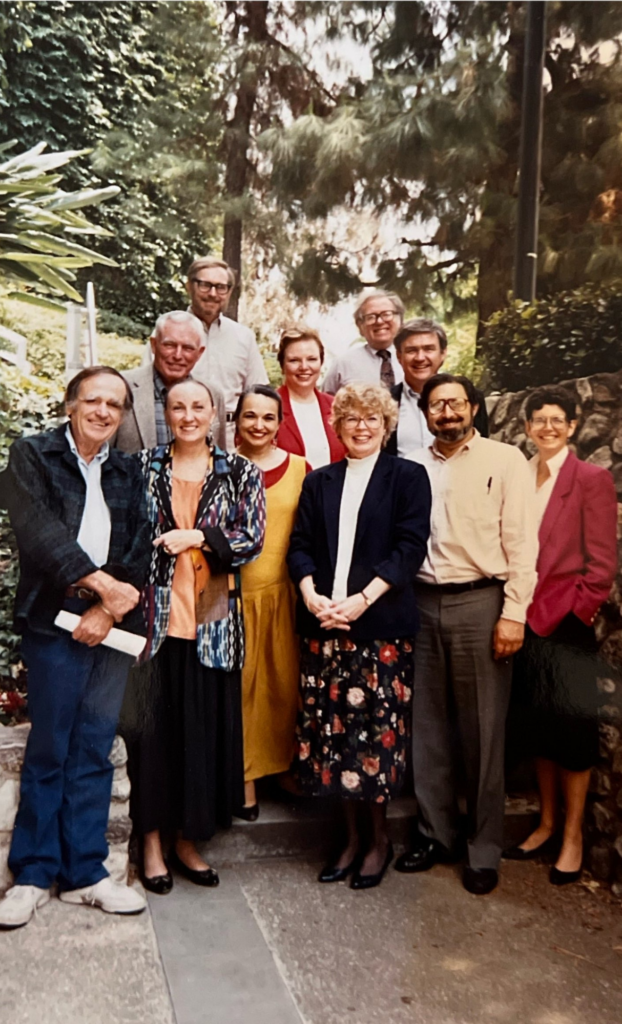 Ethel Rogers with faculty