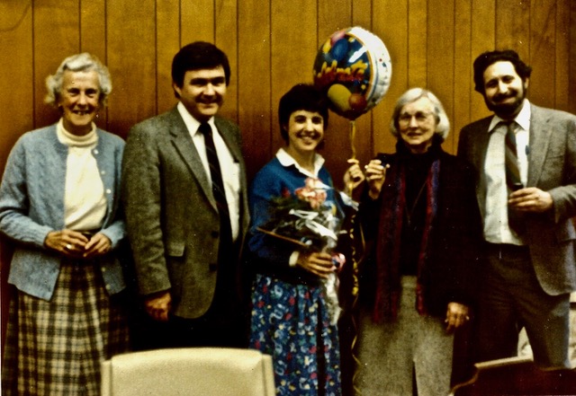 Diane Schuster With Dissertation Committee at CGU