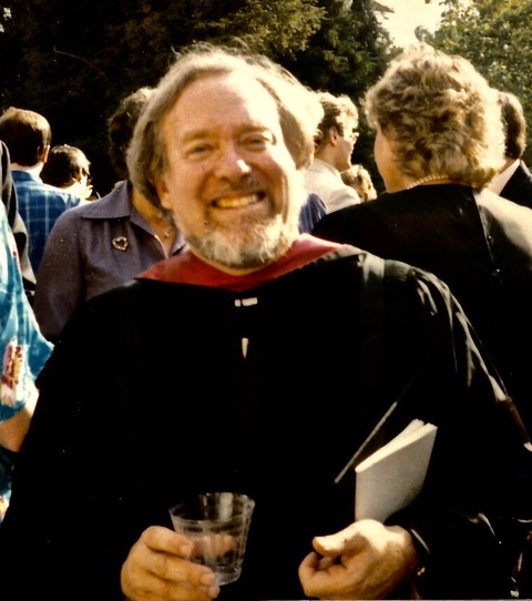 Professor Jack Schuster Commencement 1986